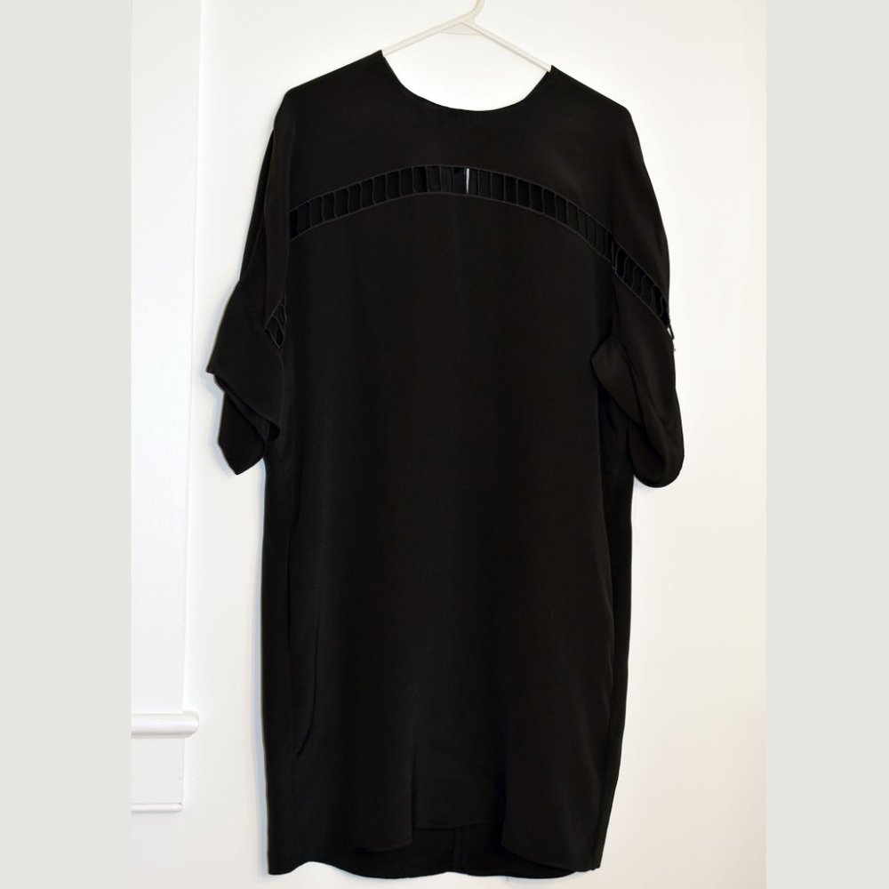 3.1 Philip Lim Tunic Black Silk Dress, Size 8